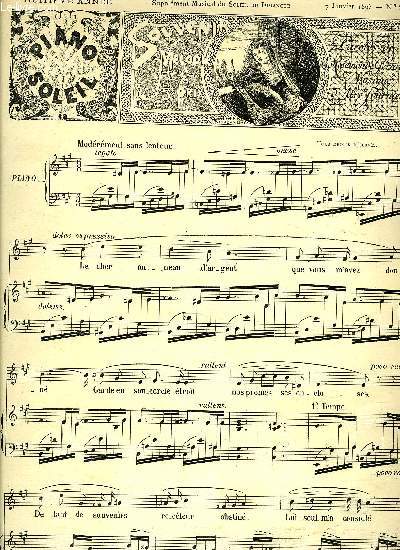 PIANO SOLEIL 7 JANVIER 1893, N2