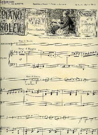 PIANO SOLEIL 14 JANVIER 1893, N3