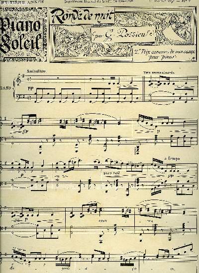 PIANO SOLEIL 11 FEVRIER 1893, N7