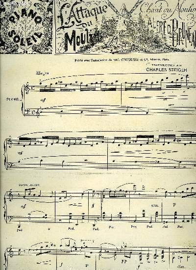 PIANO SOLEIL 10 DECEMBRE 1893, N24