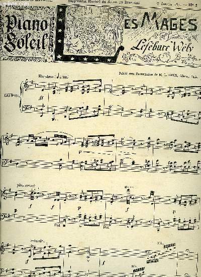 PIANO SOLEIL 7 JANVIER 1894, N1