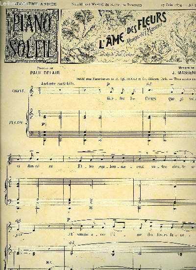 PIANO SOLEIL 17 JUIN 1894, N24