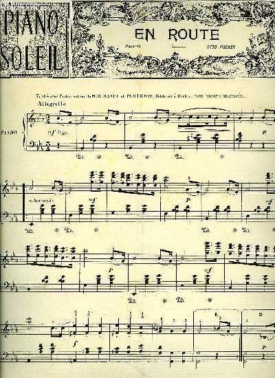 PIANO SOLEIL 1ER MARS 1896, N9