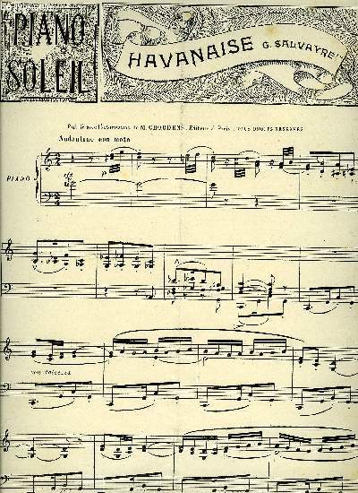 PIANO SOLEIL 22 MARS 1896, N12