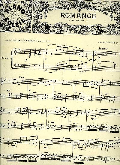 PIANO SOLEIL 29 MARS 1896, N13