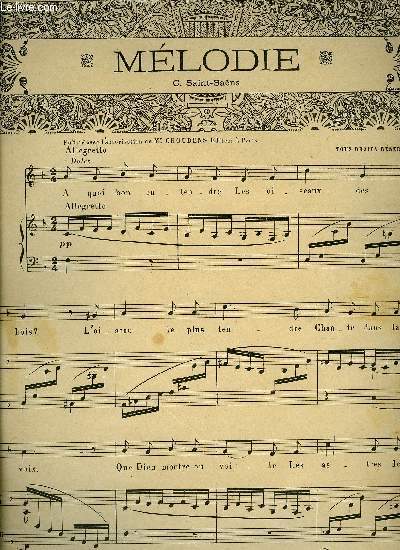 PIANO SOLEIL 25 OCTOBRE 1896, N17