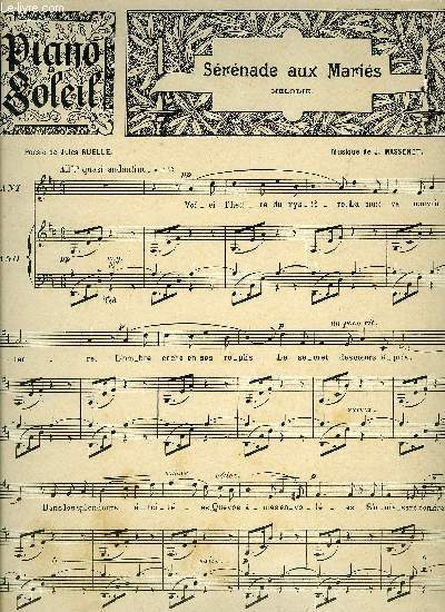 PIANO SOLEIL 15 JANVIER 1899, N3