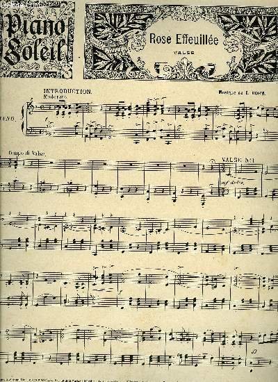 PIANO SOLEIL 12 FEVFRIER 1899, N7