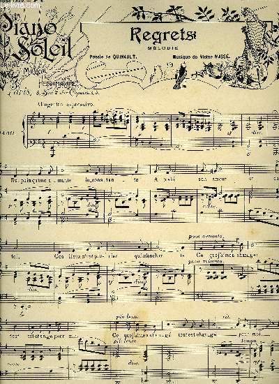 PIANO SOLEIL 26 FEVRIER 1899, N9