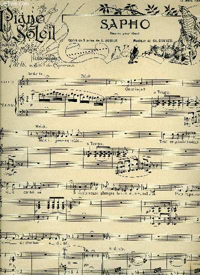 PIANO SOLEIL 12 MARS 1899, N11