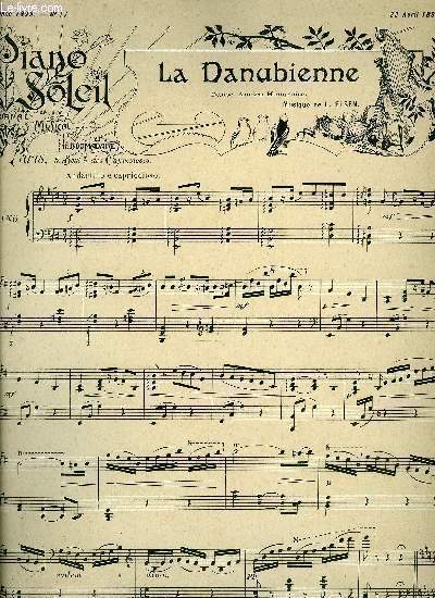 PIANO SOLEIL 23 AVRIL 1899, N17