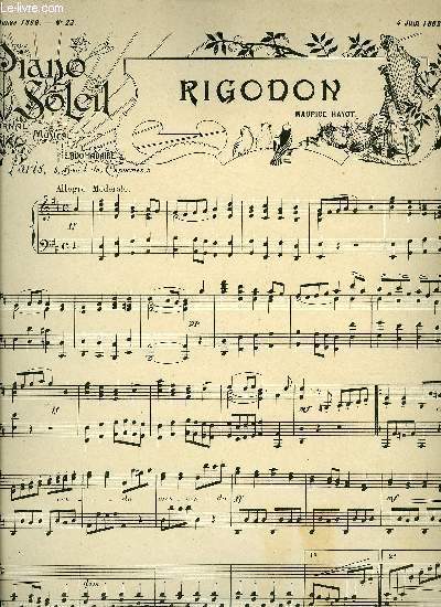 PIANO SOLEIL 4 JIUN 1899, N22