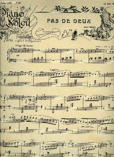 PIANO SOLEIL 18 JUIN 1899, N25
