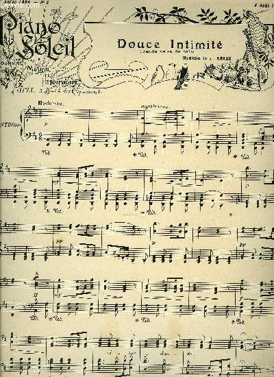 PIANO SOLEIL 6 AOUT 1899, N6