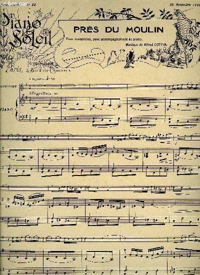 PIANO SOLEIL 26 NOVEMBRE 1899, N22