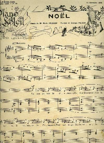 PIANO SOLEIL 24 DECEMBRE 1899, N26