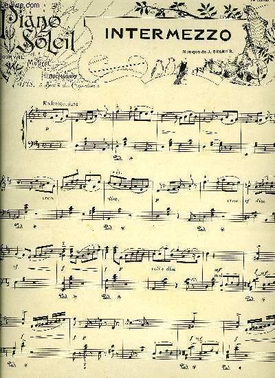 PIANO SOLEIL 14 JANVIER 1900, N2