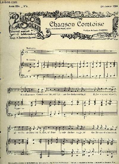 PIANO SOLEIL 24 JANVIER 1904, N4