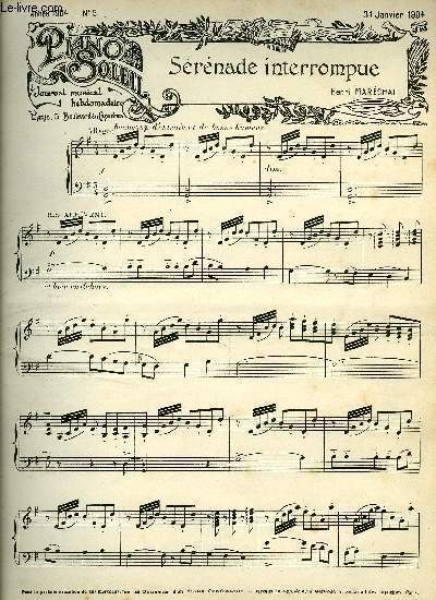 PIANO SOLEIL 31 JANVIER 1904, N5