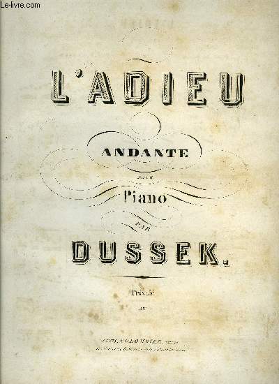 L'ADIEU