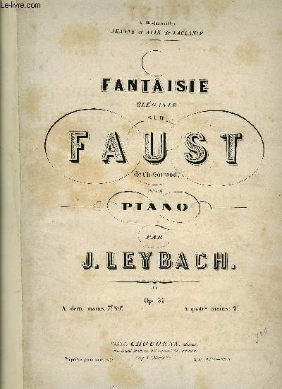 FANTAISIE SUR FAUST