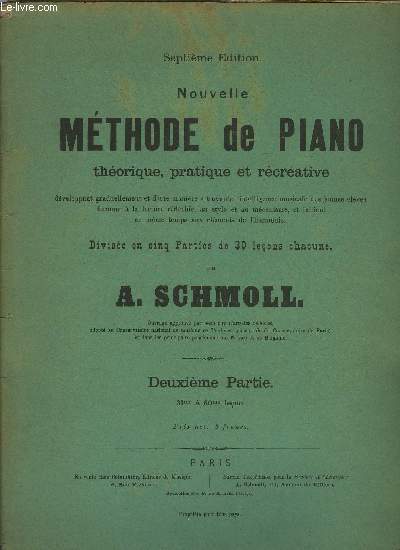NOUVELLE METHODE DE PIANO