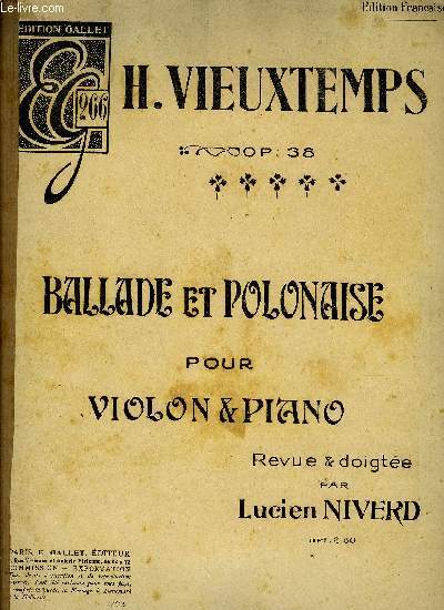 BALLADE ET POLONAISE