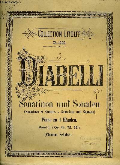 SONATINEN UND SONATEN (SONATINES ET SONATES-SOANTINAS AND SONATAS)