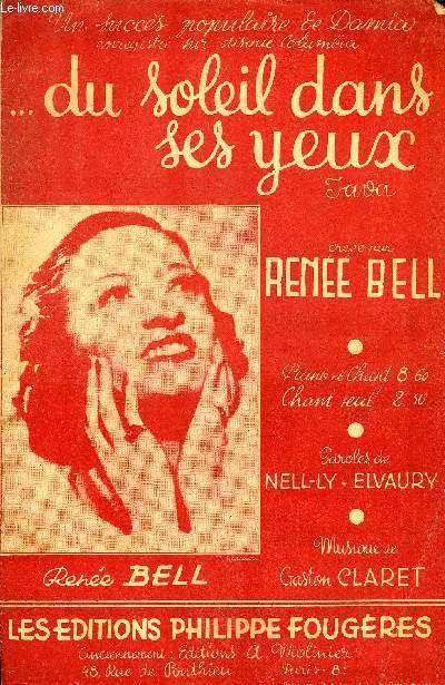 DU SOLEIL DANS SES YEUX