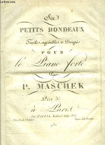 SIX PETITS RONDEAUX
