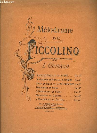 MELODRAME DE PICCOLINO
