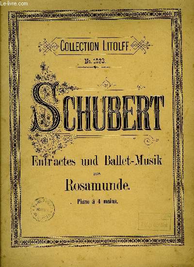 ENTR'ACTES UND BALLET-MUSIK AUS ROSAMUNDE