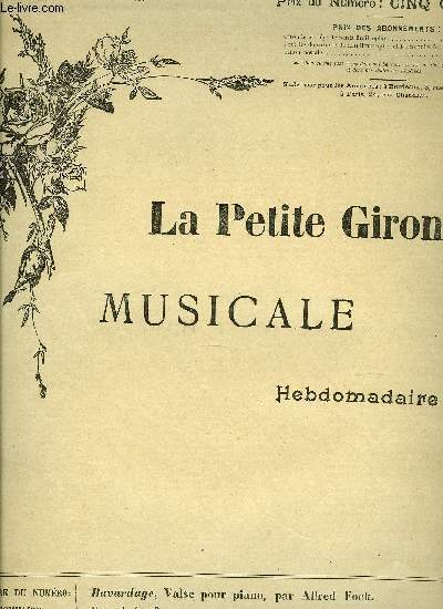 LA PETITE GIRONDE MUSICALE N17