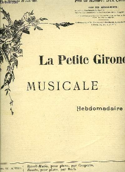 LA PETITE GIRONDE MUSICALE N23