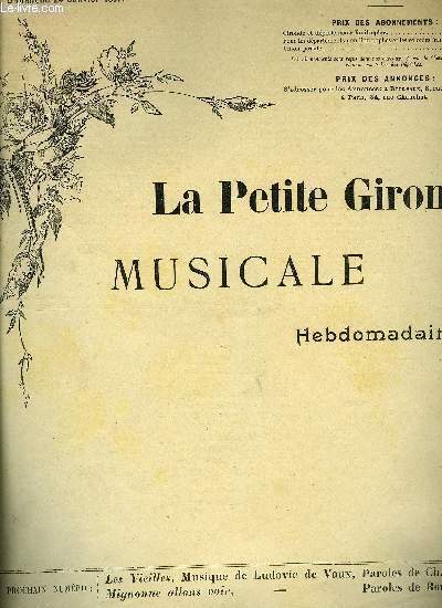 LA PETITE GIRONDE MUSICALE N2