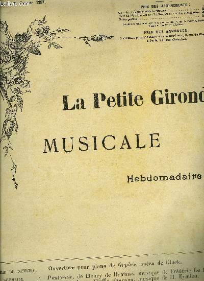 LA PETITE GIRONDE MUSICALE N6