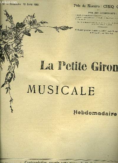 LA PETITE GIRONDE MUSICALE N14