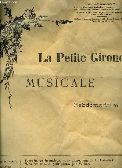 LA PETITE GIRONDE MUSICALE N29