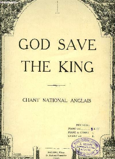 GOD SAVE THE KING