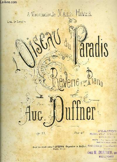 L'OISEAU DU PARADIS