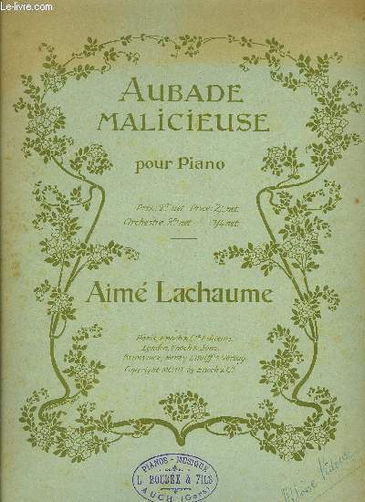 AUBADE MALICIEUSE