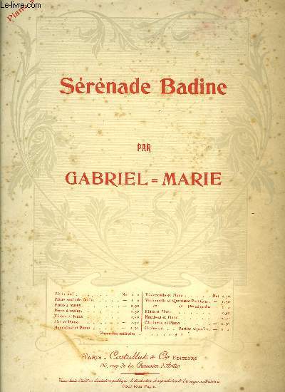 SERENADE BADINE