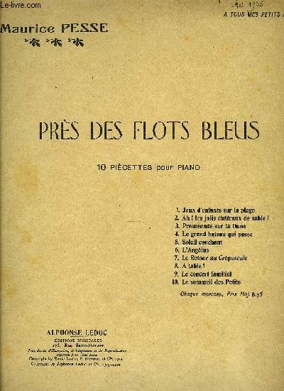 PRES DES FLOTS BLEUS