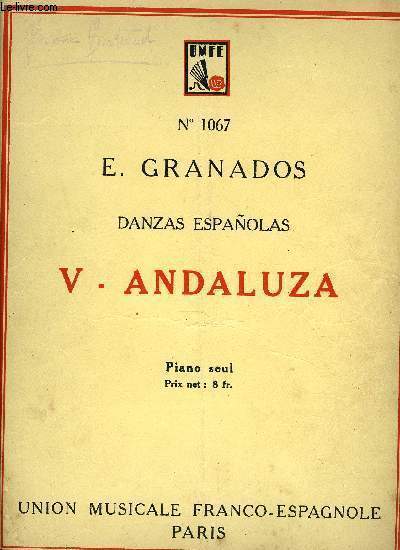 DANZAS ESPAOLAS, V - ANDALUZA