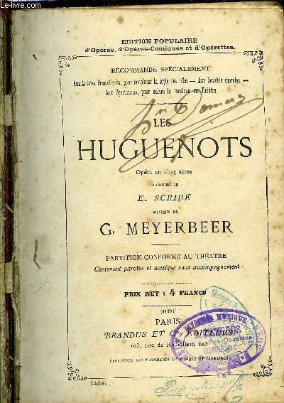 LES HUGUENOTS