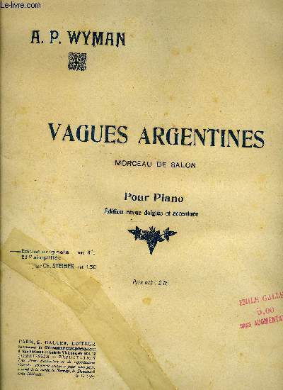 VAGUES ARGENTINES