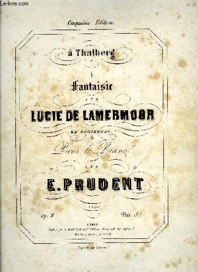 FANTAISIE SUR LUCIE DE LAMMERMOOR