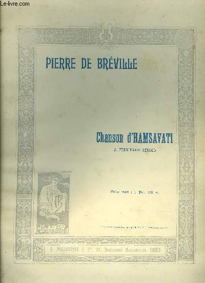 CHANSON D'HAMSAVATI