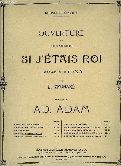 OUVERTURE DE SI J'ETAIS ROI