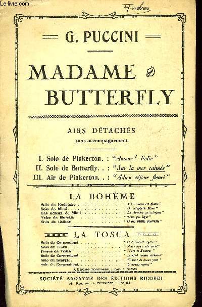 MADAME BUTTERFLY